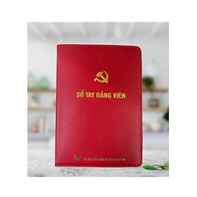 Sổ tay đảng viên (bìa cứng giả da) - NXB Chính trị quốc gia Sự thật