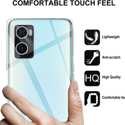 Ốp lưng silicon dẻo cho Oppo A36 / Oppo A76 / Oppo A96 / Oppo K10 / Realme 9i hiệu Ultra Thin trong suốt mỏng 0.6mm độ trong tuyệt đối chống trầy xước - Hàng nhập khẩu
