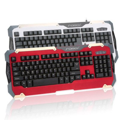 Bàn phím giả cơ chơi game chuyên nghiệp có dây FOREV USB , 19 phím thiết kế chống mờ, có đèn nền cho máy tính xách tay PC