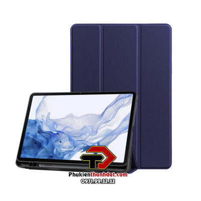 Bao da dành cho SamSung Galaxy Tab S10+ Plus, S10 Ultra, S9 FE, Tab S9 FE+ Plus, Tab S9, Tab S9+ Plus, Tab S7 FE, Tab S7+ Plus, Tab S8+, Tab S7, Tab S8, Tab S6 Lite P610/P615, Tab S6 Lite 2022, S8 Ultra hiệu LIKGUS dạng cuộn có ngăn để bút-Hàng chính hãng