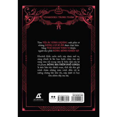 Sách - Bóng Ma Trên Phố GINZA - AZ Việt Nam
