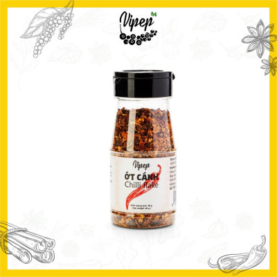 Ớt Cánh Chỉ Thiên Tự Nhiên Vipep Hũ Nhựa 40g