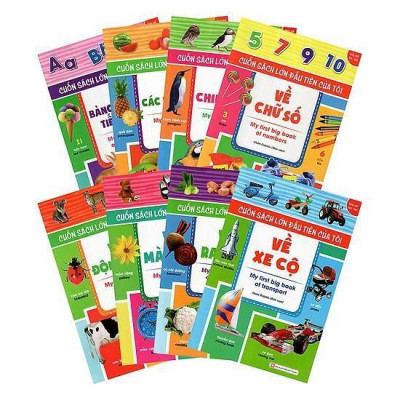 Sách - Cuốn Sách Lớn Đầu Tiên Của Tôi - Về Bảng Chữ Cái Tiếng Anh - Tân Việt Books