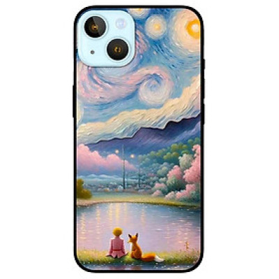 Ốp lưng cho IPhone 12 - 12 Pro - 12 Pro Max - 13 Mini - 13 - 13 Pro - 13 Pro Max - Cậu Vàng Ngắm Hoàng Hôn - Hàng Chính Hãng