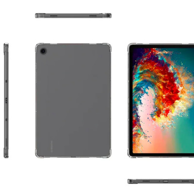 Ốp lưng cho Samsung Galaxy Tab A9 Plus silicon dẻo trong suốt chống sốc - hàng nhập khẩu 