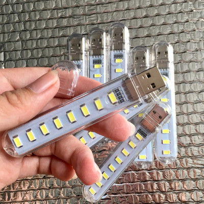 Đèn led mini 3 bóng, 8 bóng, 24 bóng siêu sáng cổng cắm usb thích hợp làm việc ban đêm, học tập, đọc sách siêu tiện dụng
