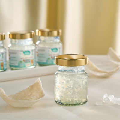 Nước Yến Chưng Sẵn Cho Bé Yến Sào Hoàng Kim - Tăng Đề Kháng, Hỗ Trợ Tiêu Hóa - Công Thức Chuyên Biệt, OCOP 4 Sao (Hộp 1 Hũ x 70ml)