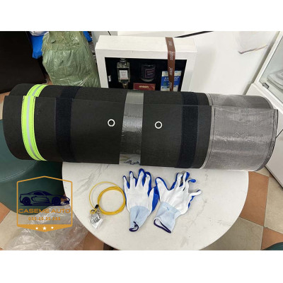 Quây Chống Chuột Ô Tô, Lưới chống chuột ô tô dành cho xe 4-5-7 chỗ chân inox 304 Kèm Dây Cáp và Khóa - Hàng Chính Hãng