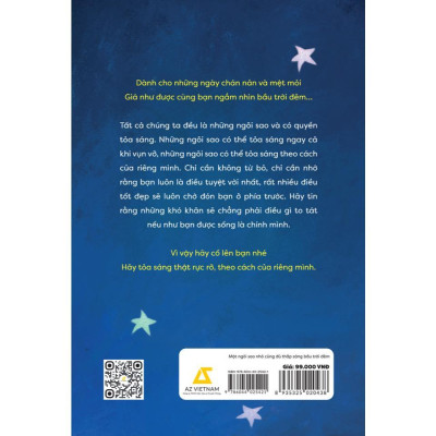 Sách - Một Ngôi Sao Nhỏ Cũng Đủ Thắp Sáng Bầu Trời Đêm - AZ Việt Nam