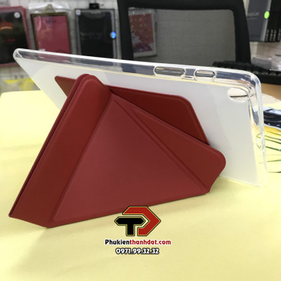 Bao da dành cho SamSung Galaxy Tab S6 Lite Onjess lưng silicone mềm, có thể dựng đứng hoặc nằm ngang máy - Hàng nhập khẩu