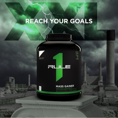 Mass Gainer Sữa tăng cơ Rule 1 Mass Gainer 2.6kg tặng gói thử Rule 1
