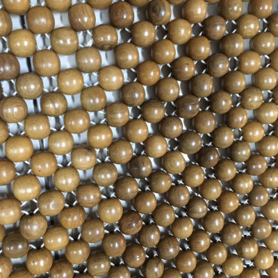 Đệm khoác ghế ô tô hạt gỗ Bách Xanh 12ly - Nệm , Thảm trang trí nội thất xe ô tô , Lót ghế văn phòng , ghế giám đốc trong phòng làm việc , phòng học 