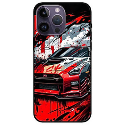 Ốp lưng dành cho Iphone 14 - 14 Plus - 14 Pro - 14 Pro Max - Siêu Xe Đỏ - Hàng Chính Hãng