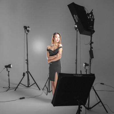 Bộ Softbox Godox FL-SF6060 với Túi  bằng vải mềm dạng lưới tổ ong sử dụng trong chụp ảnh