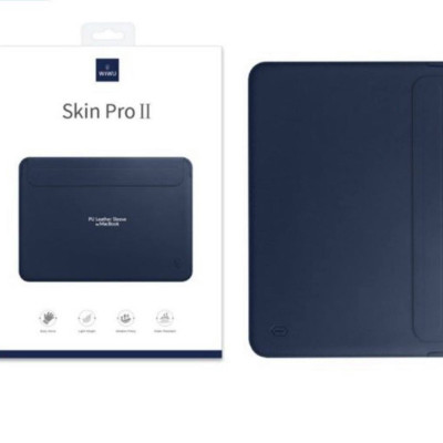Bao Da Wiwu Skin Pro II Dành Cho Macbook, Laptop Thiết Kế Siêu Mỏng, Có Nắp Đóng Từ Tính An Toàn - Hàng Chính Hãng