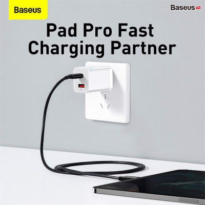 Củ sạc nhanh Baseus Super Si Pro 30W Quick Charger 1C+ 1U CCSUPP - Hàng chính hãng