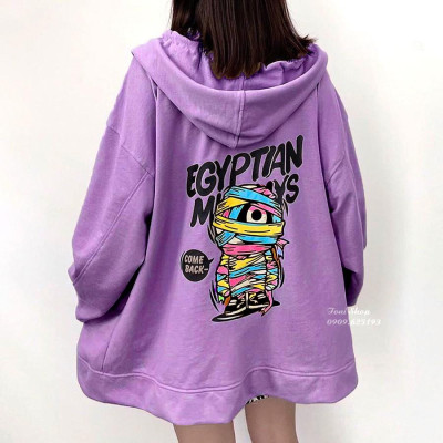 ÁO HOODIE - ÁO KHOÁC NỈ NGOẠI Egyptian (HD1720 - Băng Bột)