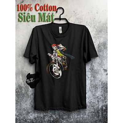 Áo Phông Nam Cotton 100% In Hình 3D Cao Cấp Có Big Size - Áo Thun Nam Ngắn Tay Chất Mát Mùa Hè SZone PM53