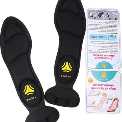 Combo 01 cặp lót giày nguyên bàn chân đa năng và 01 cặp lót mũi giày đệm êm ngón chân_buybox_BBPK11&BBPK50