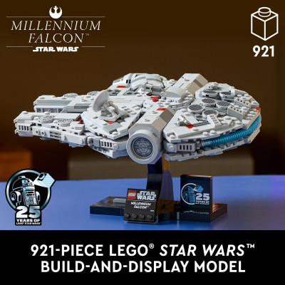 LEGO STAR WARS 75375 Đồ chơi lắp ráp Phi thuyền vũ trụ Millennium Falcon