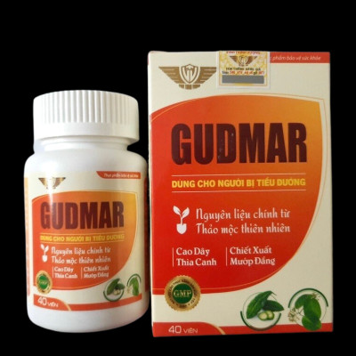 Viên uống ổn định đường huyết Gudmar Vinh Thịnh Vượng VV, hộp 40v, dùng cho người bị tiểu đường