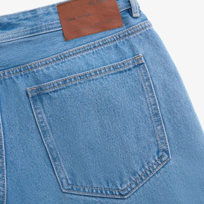 Quần jean nam ROUTINE form Straight màu Xanh ( form suông) 10F24DPA038 | ROUTINE CÀ MAU