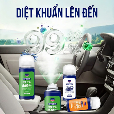 Chai Xịt Khử Mùi Khử Khuẩn KC 99,98% - Nội Thất Điều Hòa Ô Tô, Phòng Ngủ Tự Động Hàng Cao Cấp, ĐÈN TRANG TRÍ , ĐỒNG HỒ TREO TƯỜNG