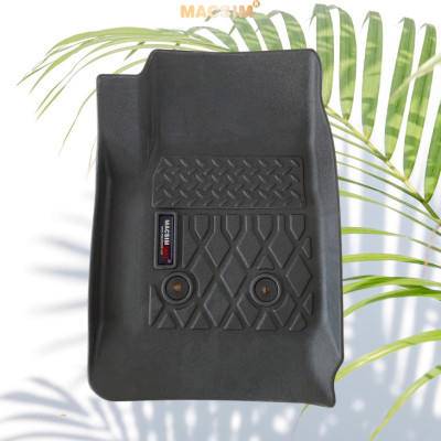 Thảm lót sàn xe ô tô Chevrolet Colorado 2015+ (sd) Nhãn hiệu Macsim chất liệu nhựa TPE cao cấp màu đen