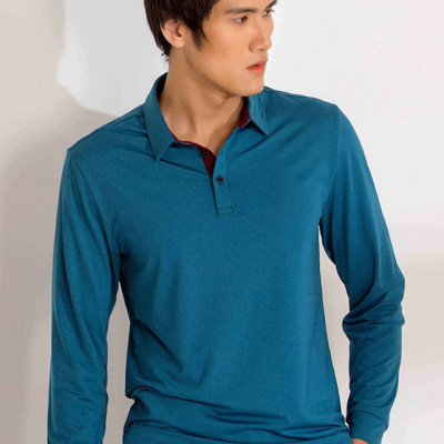 Áo phông dài tay màu blue ALIGRO ALGAPD041