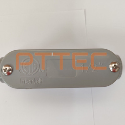 Thân ống PVC loại "C" dùng để luồn dây điện, có nắp (model: C-P050)