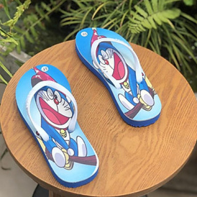 Dép nữ, Dép Tông Doremon hot trend  siêu dễ thương cho bé 21361