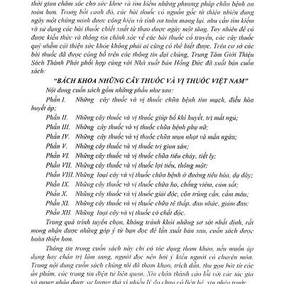 Bách Khoa Những Cây Thuốc Và Vị Thuốc Việt Nam