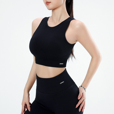 Set quần áo tập Gym, Yoga Chất dệt gân Naqi