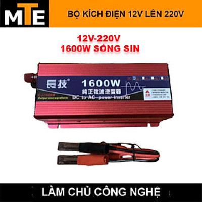 Bộ Inverter Kích Đổi Điện 12V Lên 220V - 1600W Sóng Sin Chuẩn Cho Gia Đình Khi Mất Điện – ĐÈN TRANG TRÍ