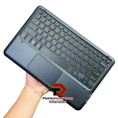 Bao da kèm bàn phím cho SamSung Galaxy Tab S7 FE có bàn di chuột TrackPad hiệu GREENCASE - Hàng chính hãng