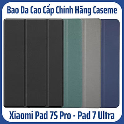 Bao Da Từ Tính Chống Sốc Cho Xiaomi Pad 7S Pro / Pad 7 Ultra – Auto Sleep/Wake, Gập 3 Có Giá Đỡ, Da PU Cao Cấp - Hàng Chính Hãng