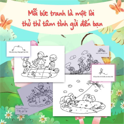 Sách Tô Màu - Xe Kem Ngọt Mùa Hè - Megabook