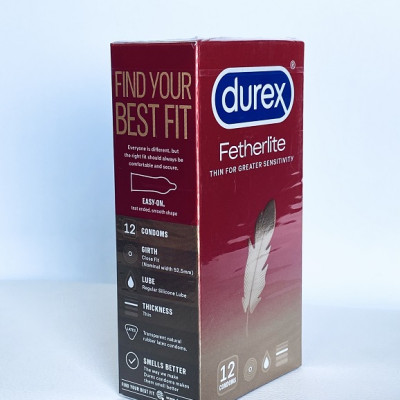 Bcs Durex Fetherlite Mỏng Trơn - Hàng Chính Hãng - Nhập Khẩu Thái Lan - 12s