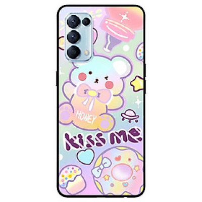 Ốp lưng dành cho Oppo Reno 5 mẫu Gấu 7 Màu