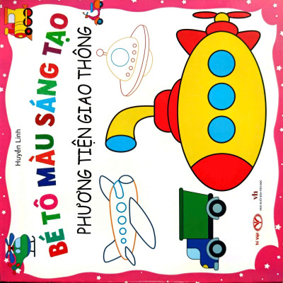 Combo Bộ sách Bé Tô Màu Sáng Tạo - Bộ 8 cuốn (Tặng hộp màu bất kỳ)