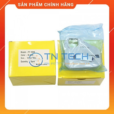 Ruy băng mực PUTY PT-10BK - MÀu đen 12MM x 80M - Dùng cho máy in ống PUTY PT-1010 [Hàng nhập khẩu]