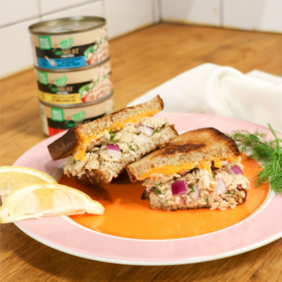 [Chay] Cá Ngừ Chay Xắt Lát Ngâm Muối 180g - Nhập Khẩu Từ Philippines