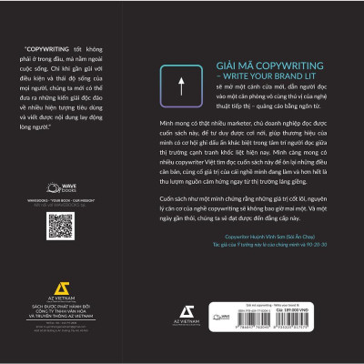 Sách - Giải Mã Copywriting - Write Your Brand Lit - AZ Việt Nam