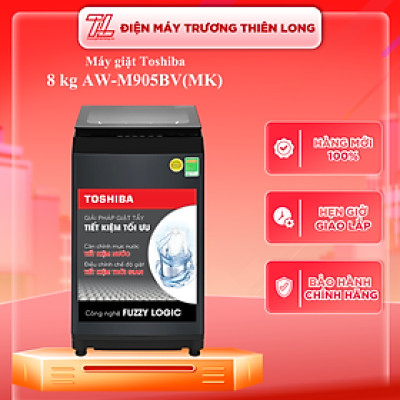 Máy giặt Toshiba 8 kg AW-M905BV(MK) - Chỉ giao HCM