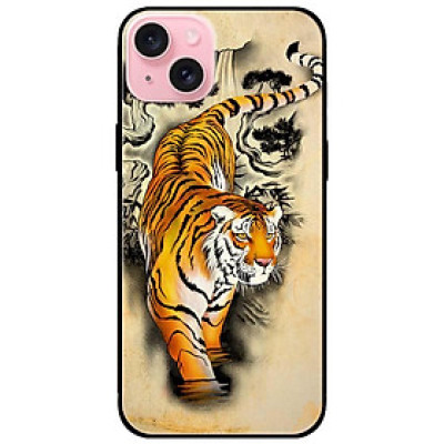 Ốp lưng dành cho Iphone 15 - Iphone 15 Plus - Iphone 15 Pro - Iphone 15 Pro Max - Hổ - Hàng Chính Hãng