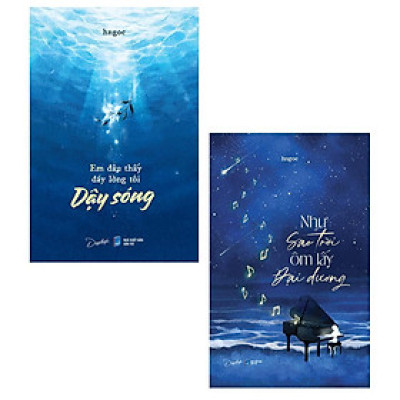 Sách - Em Đâu Thấy Đáy Lòng Tôi Dậy Sóng + Như Sao Trời Ôm Lấy Đại Dương - AZ Việt Nam