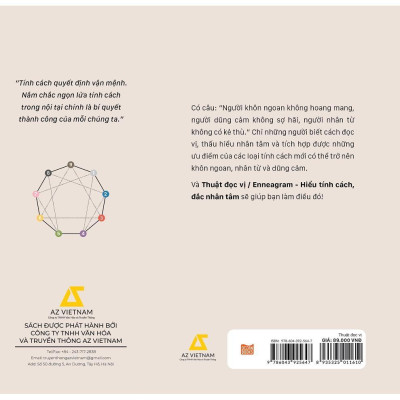 Sách - Thuật Đọc Vị - Enneagram - Hiểu Tính Cách, Đắc Nhân Tâm - AZ Việt Nam