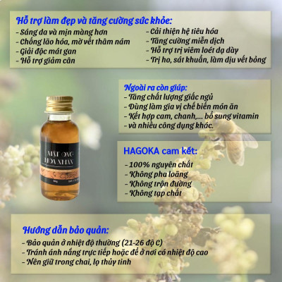Mật ong rừng nguyên chất hoa nhãn loại 50g