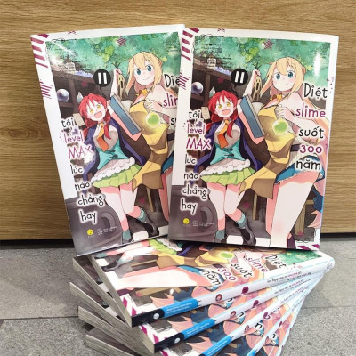 Sách - [Manga] Diệt Slime Suốt 300 Năm, Tôi Levelmax Lúc Nào Chẳng Hay (Tập 11) - AZ Việt Nam