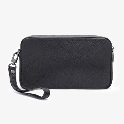 Clutch cầm tay đeo chéo da bò Togo cao cấp RB08 khóa vân tay & khóa số